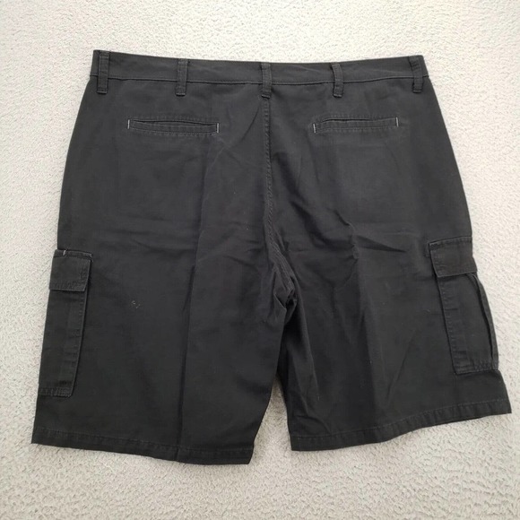 Wrangler Shorts Mens 42 Regular‎ Black Cargo Outdoor Pockets 9" inseam - Picture 5 of 12